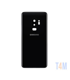 TAMPA COMPATIVEL PARA SAMSUNG GALAXY S9 PLUS PRETA COM LENTE