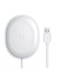 CARREGADOR WIRELESS 2X 15W BASEUS BRANCO