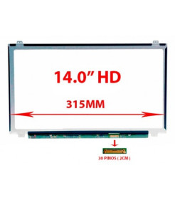 ECRÃ LCD N140BGA-EEA REV.C1 | N140BGE-EA4 REV C1 | 14" HD 315MM WIDE 30 PINOS