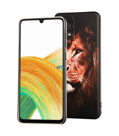 GREEN ON TPU PRINT LION OPPO A57 4G/A57S 4G