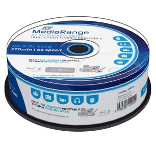 PACK 25 CD-R MEDIARANGE