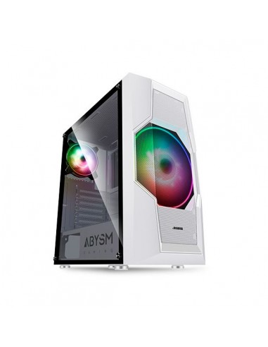 ABYSM GAMING DANUBE HRON WHITE CAIXA TORRE ATX