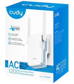 CUDY RE1200 EXTENSOR DE ALCANCE AC 1200 WIFI 6