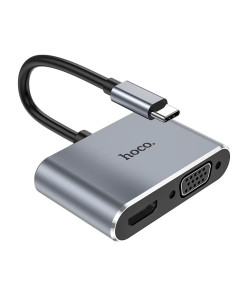 ADAPTADOR TYPE C HDTV VGA USB 3.0 HDMI