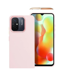 REDMI 12C FRAME FUTERAL ROSA