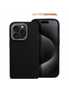 IPHONE 15 PRO FRAME FUTERAL BLACK