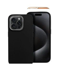 IPHONE 15 PRO FRAME FUTERAL BLACK