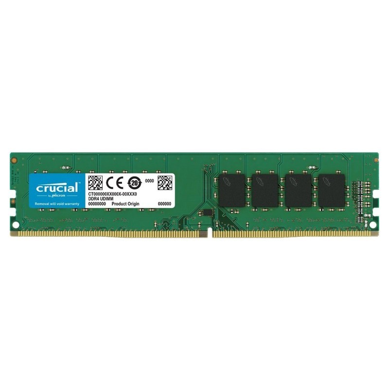 MEMORIA CRUCIAL 8GB DDR4 2400MHZ CL17