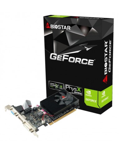 PLACA GRAFICA BIOSTAR GEFORCE GT210 1GB DDR3 DVI HDMI