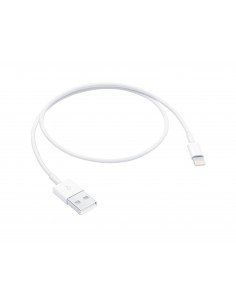 CABO USB LIGHTNING 2.1A 1M BRANCO