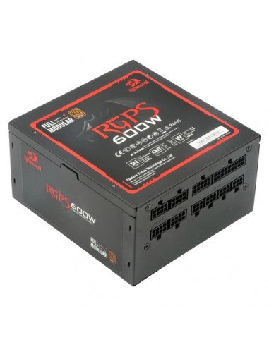 REDRAGON RGPS 600W 80 PLUS BRONXE FONTE DE ALIMENTAÇÃO