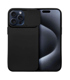 SLIDE CASE IPHONE 15 PRO MAX PRETO