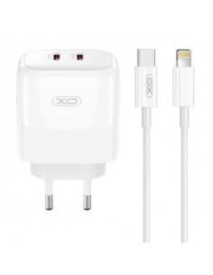 XO CARREGADOR 2X TYPE C 35W CARGA RÁPIDA