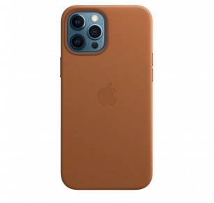CAPA LEATHER IPHONE 12 AMARELA