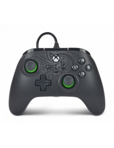 POWERA GAMEPAD COM CABO PARA XBOX SERIES X/S -  Green Hint