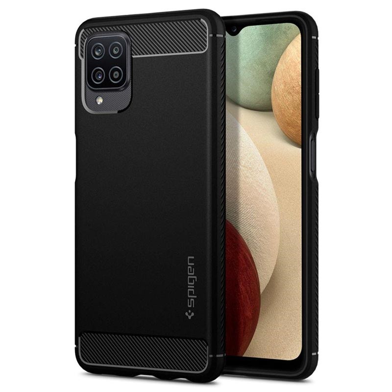CAPA ARMOUR SAMSUNG GALAXY A12 PRETA