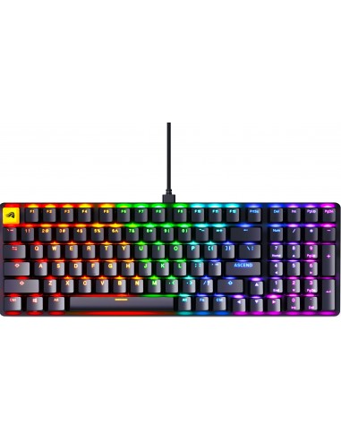 TECLADO GLORIOUS GMMK 2 FULL-SIZE PRETO FOX SWITCH