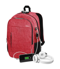 MOCHILA SUBBLIM URBAN LOCK SYSTEM RED