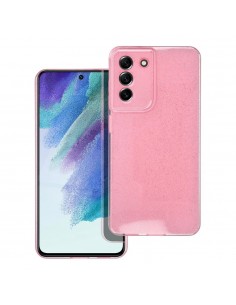 CLEAR CASE 2MM BLINK SAMSUNG S21 FE ROSA