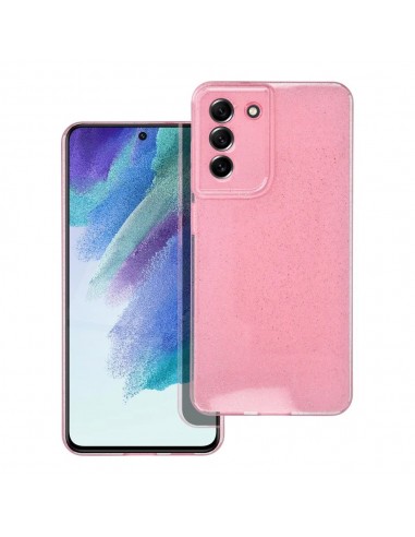 CLEAR CASE 2MM BLINK SAMSUNG S21 FE ROSA