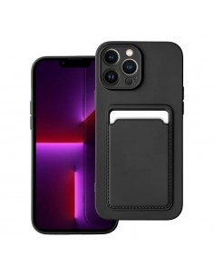 CARD CASE PARA IPHONE 13 PRO MAX PRETO