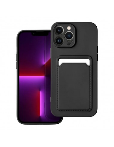 CARD CASE PARA IPHONE 13 PRO MAX PRETO