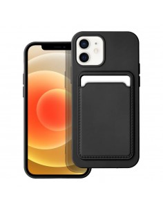 CARD CASE PARA IPHONE 12 PRETO