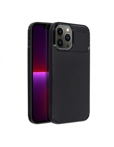 CAPA CARBON PREMIUM IPHONE 13 PRO MAX PRETO