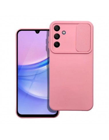 CAPA SLIDE PARA SAMSUNG A15 5G / 4G ROSA CLARO