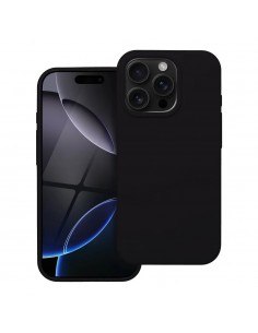 CAPA SILICONE IPHONE 16 PRO PRETO
