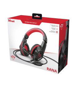 TRUST GAMING GXT 404R RANA AURICULARES COM MICROFONE