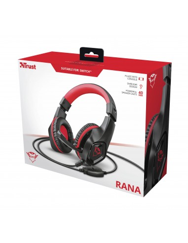TRUST GAMING GXT 404R RANA AURICULARES COM MICROFONE