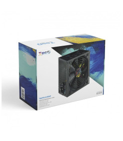 Tooq Fonte de Alimentação ATX 650W con PFC Activo - Cor Negro