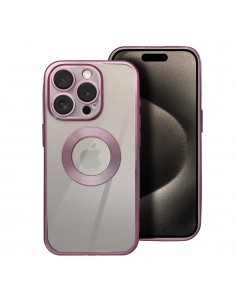 CAPA GLAM PARA IPHONE 13 ROSA