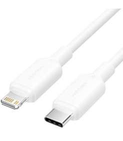 Vention Cabo USB-C a Lightning - Conector Niquelado - Potencia 27W 3A - Branco