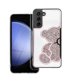 CAPA TEDDY BEAR GALAXY S21 FE PINK