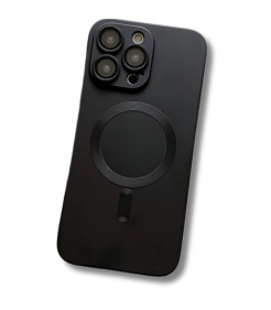 GREEN ON Lens Shield Magsafe TPU Case For IPhone 12 Pro Preto / Black