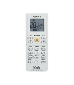 DCU Tecnologic Comando a Distancia Universal para Ar Condicionado 7000 en 1 - Branco