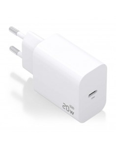 Aisens Cargador GaN 20W - USB-C PD3.0 - Branco