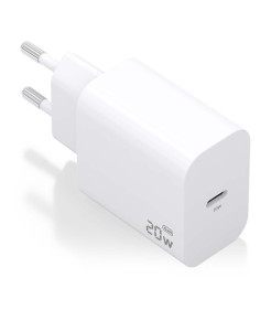 Aisens Cargador GaN 20W - USB-C PD3.0 - Branco