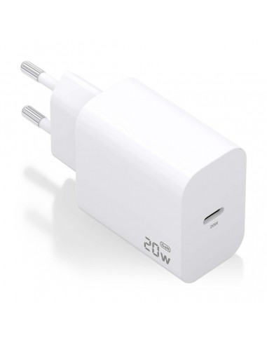 Aisens Cargador GaN 20W - USB-C PD3.0 - Branco