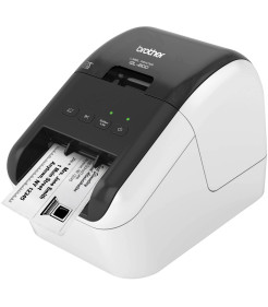 Impressora de Etiquetas Brother QL-800/ Térmica/ etiqueta 62mm/ USB/ Blanca y Negra