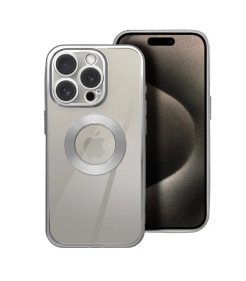 CASE GLAM IPHONE 16 PRO MAX SILVER