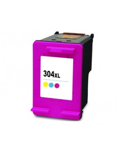 TINTEIRO HP Nº304 XL (N9K05A) CORES - RECICLADO