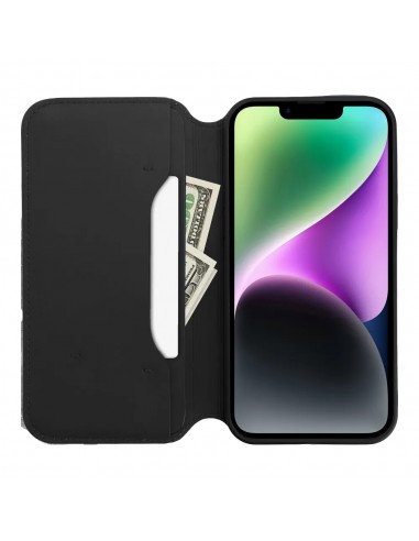 DUAL POCKET BOOK CASE PARA SAMSUNG A16 PRETO