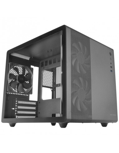 Mars Gaming MC-MPRO Caixa Mini Tower Micro ATX, Mini-ITX - Lateral Cristal Temperado