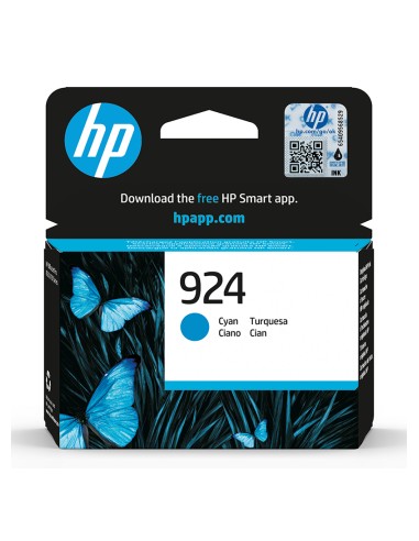 HP 924 Ciano Cartucho de Tinta Original - 4K0U3NE