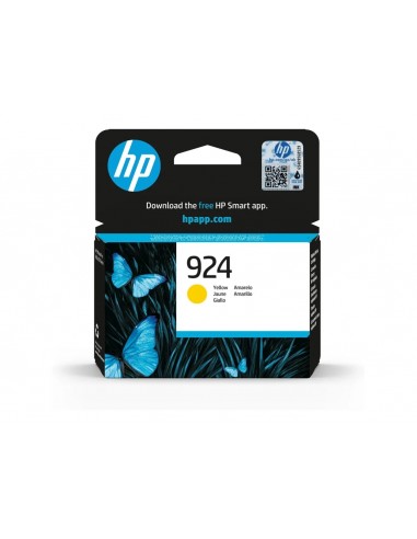 HP 924 Amarelo Cartucho de Tinta Original - 4K0U5NE