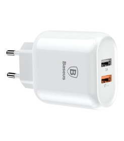 CARREGADOR BASEUS BOJURE SERIES  USB X2 1A (CCALL-AG02)