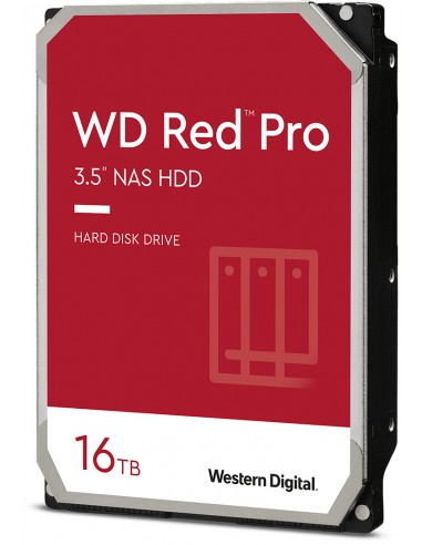Disco Duro Western Digital WD Red Pro NAS 16TB/ 3.5"/ SATA III/ 512MB No.Serie: SN